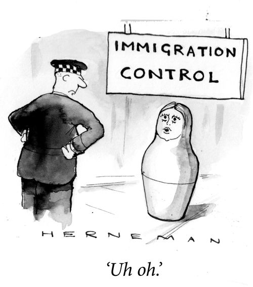 'Immigration control.'
