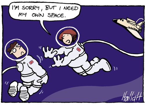'I'm sorry but I need my own space.'