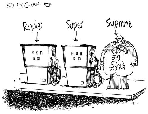 High Octane Big Oil Profits