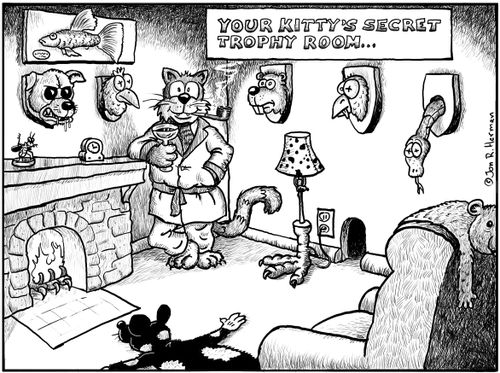 Your Kitty's Secret Trophy Room