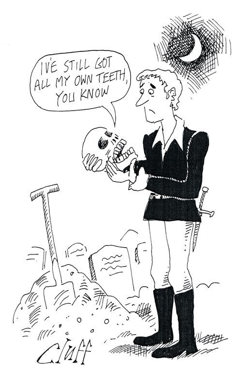 'I've still got all my own teeth you know.'