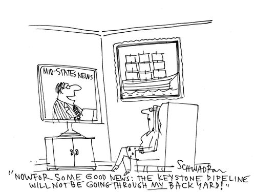 Oil pipeline worries.