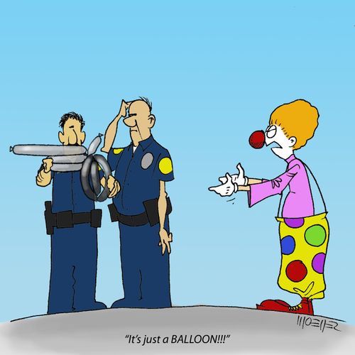 'It's just a BALLOON!!!'