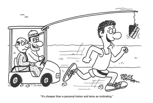 'It's cheaper than a personal trainer and twice as motivating.'