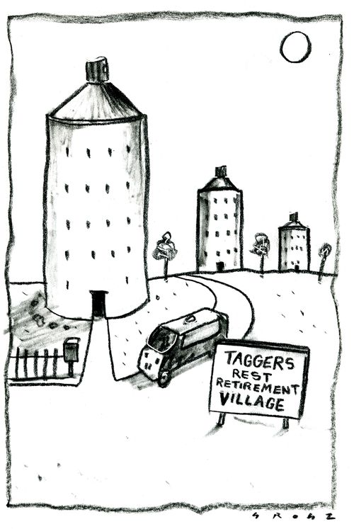 Taggers rest retirement village