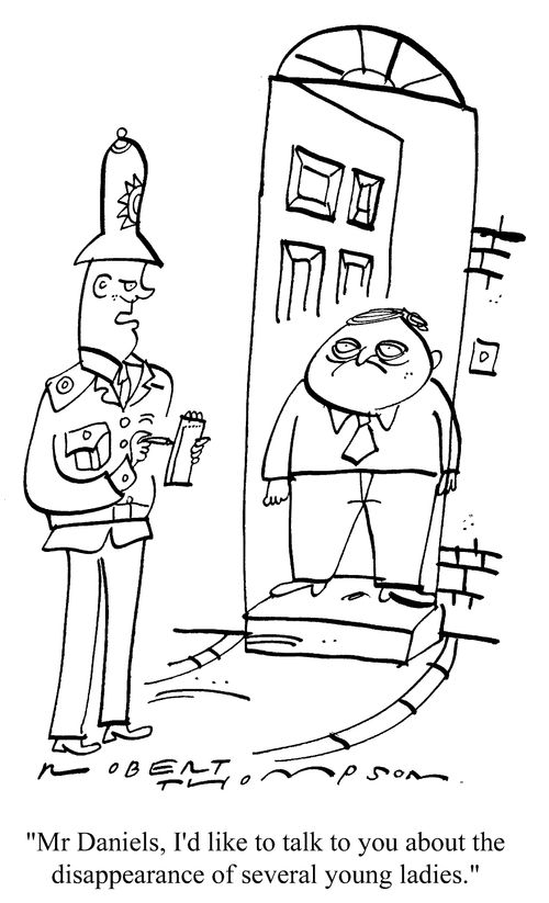 "Mr. Daniels, I'd like to talk to you about the disappearance of several young ladies."