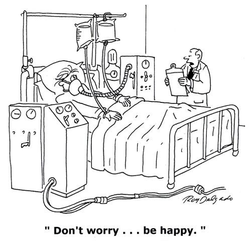 'Don't worry... be happy.'