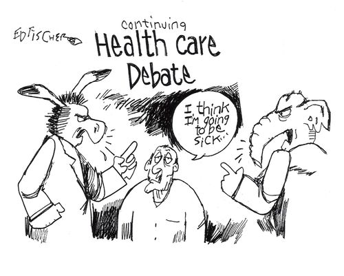Health care debate.