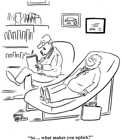 'So ... what makes you uptick?'