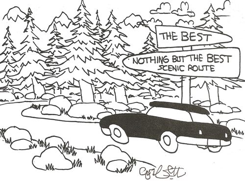 The Best...Nothing but the best scenic route