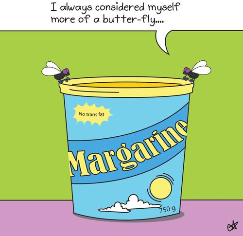 'I always considered myself more of a butter-fly'
