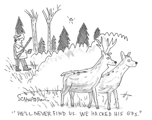 'He'll never find us. We hacked his GPS.'