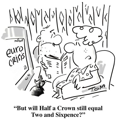 Will euro crisis affect English money?