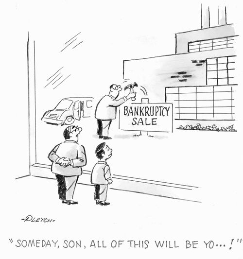 'Someday, Son, all of this will be yo....!'