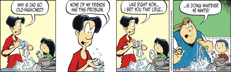 "Why is Dad so old fashioned?"