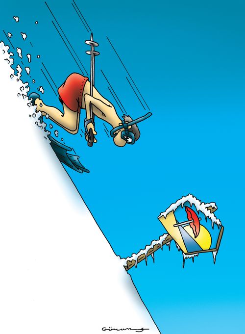 Summer & winter holiday at once