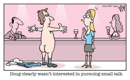 'Doug clearly wasn't interested in pursuing small talk'