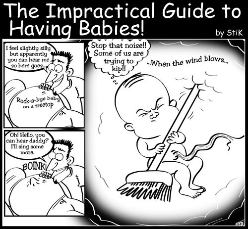 Impractical Guide to Having Babies: 'Dad tries singing to baby'