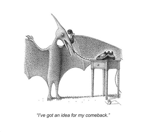 "I've got an idea for my comeback."