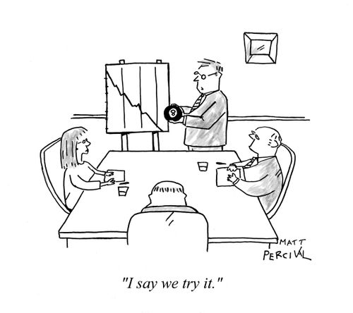 'I say we try it.'