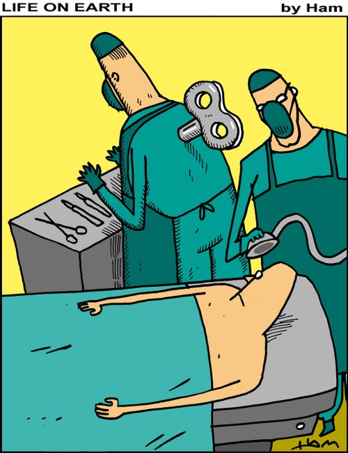 Clockwork doctor.