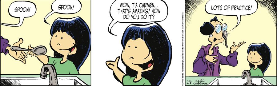 "Wow, Tia Carmen...that's amazing! How do you do it?"
