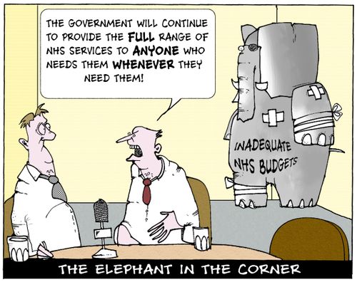 'The government will continue to provide the full range of NHS services to anyone who needs them whenever they need them.'