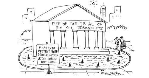 Site of the Trial of the 9-11 Terrorists.
