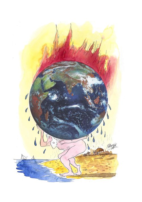 Atlas and Global Warming