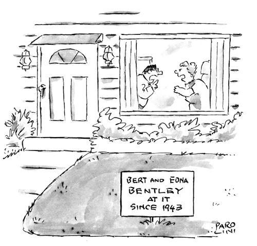 Bert and Edna Bentley - At it since 1943.