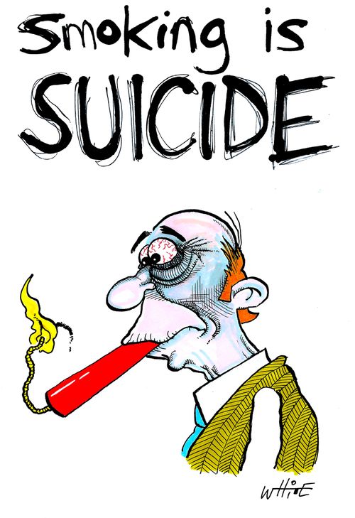 Smoking is suicide