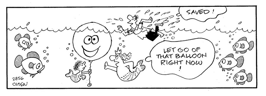 'Let go of that balloon right now!'