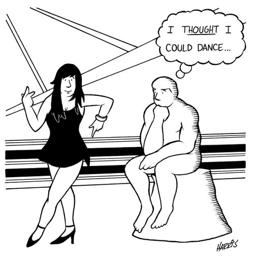 'I thought I could dance...'