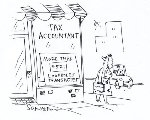 Tax Accountant: More that 4521 Loopholes Transacted.