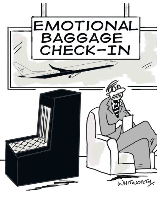 Emotional Baggage Check In.
