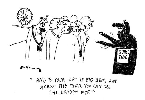 'And to your left is Big Ben, and across the river you can see The London Eye'