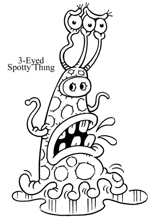 3 Eyed Spotty Thing.