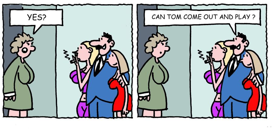 'Can Tom come out and play?'
