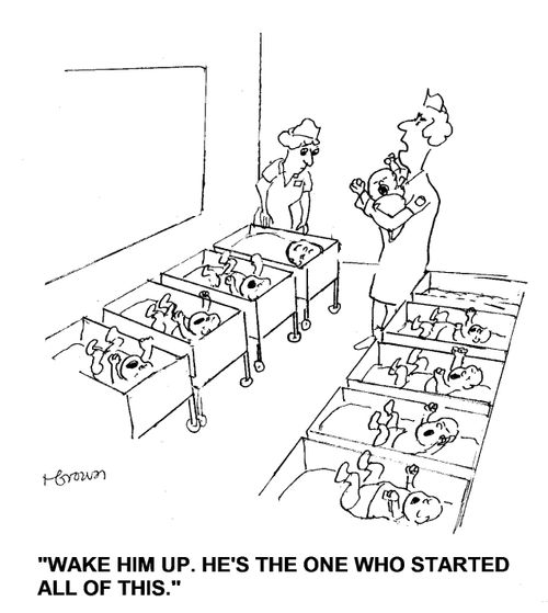 'Wake him up. He's the one who started all of this.'
