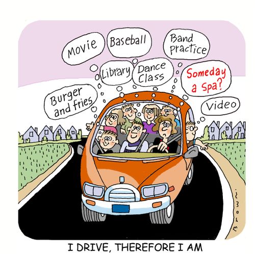 I drive, therefore I am.