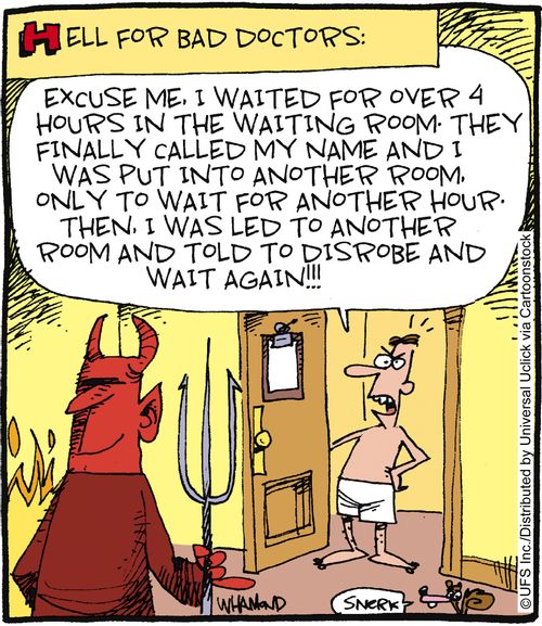 Hell for bad doctors.