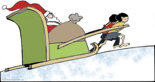 Who made your Christmas presents?