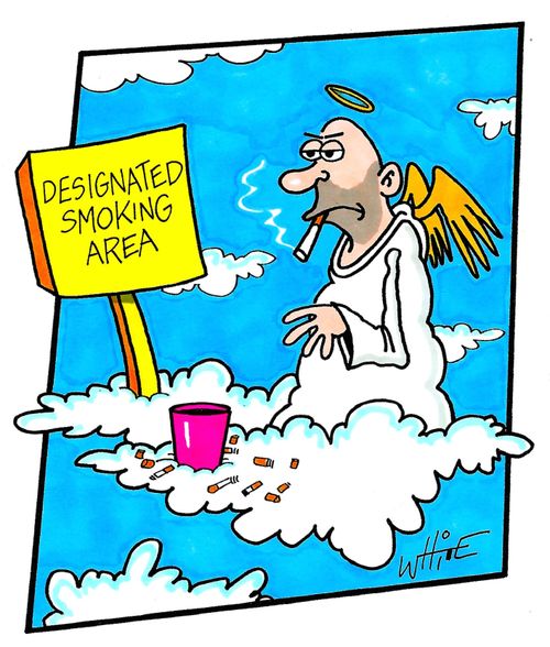 Designated Smoking Area