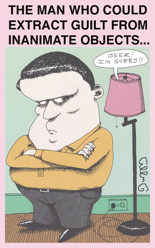 The Man Who Could Extract Guilt From Inanimate Objects,