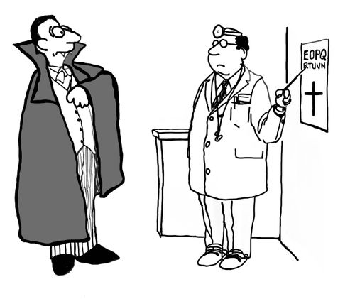 Vampire Eye Test