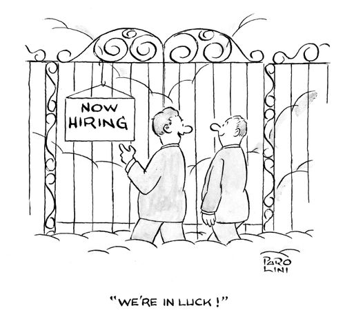Sign on the Pearly Gates: Now Hiring.