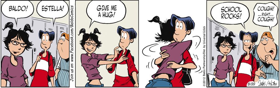 "Give me a hug!"
