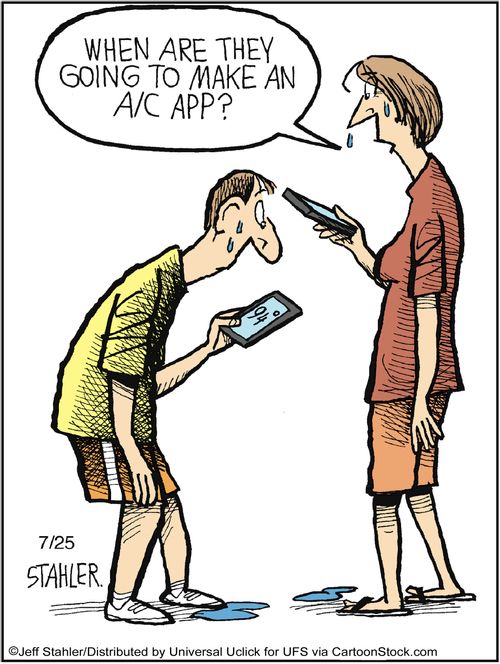 'When are they going to make an a/c app?'