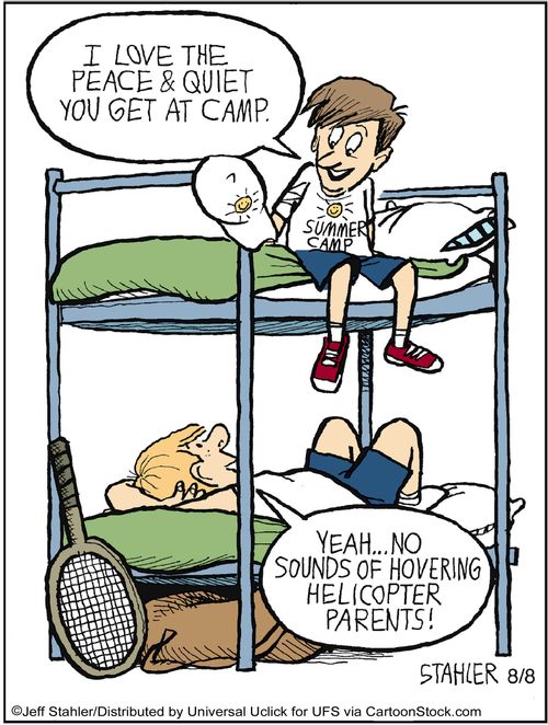 'I love the peace & quiet you get at camp.'