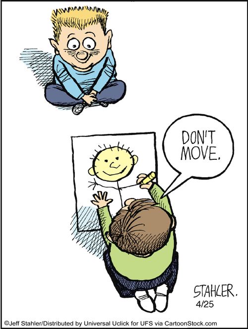 'Don't move.'